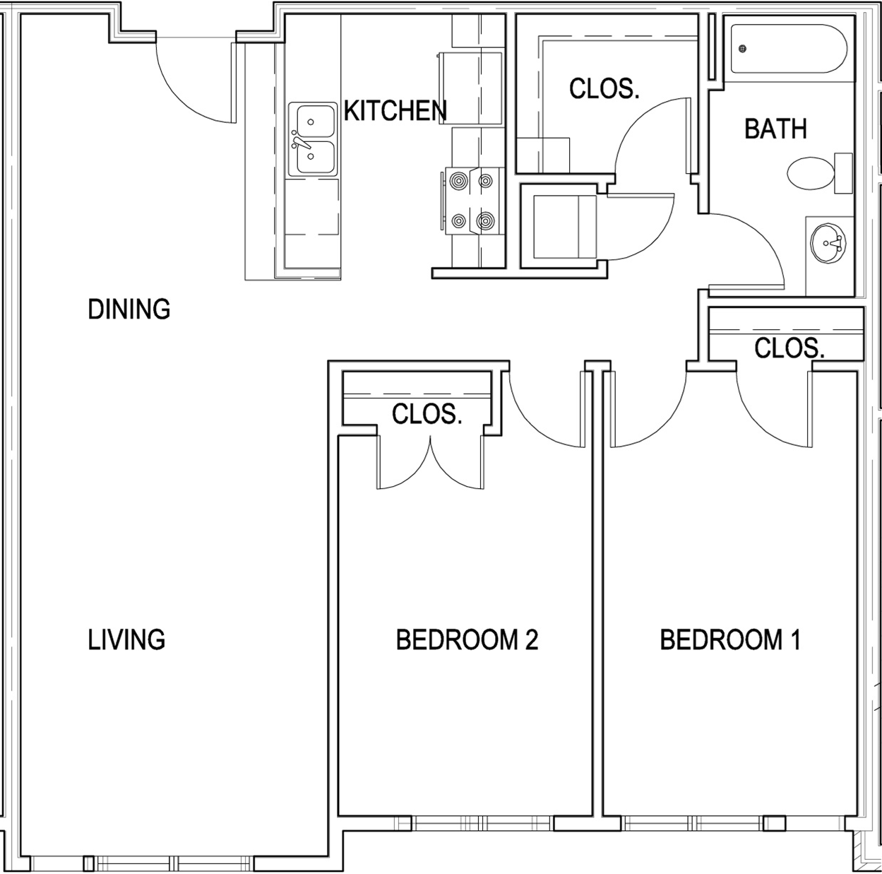 Floor Plans of Ripley Gardens in Minneapolis, MN